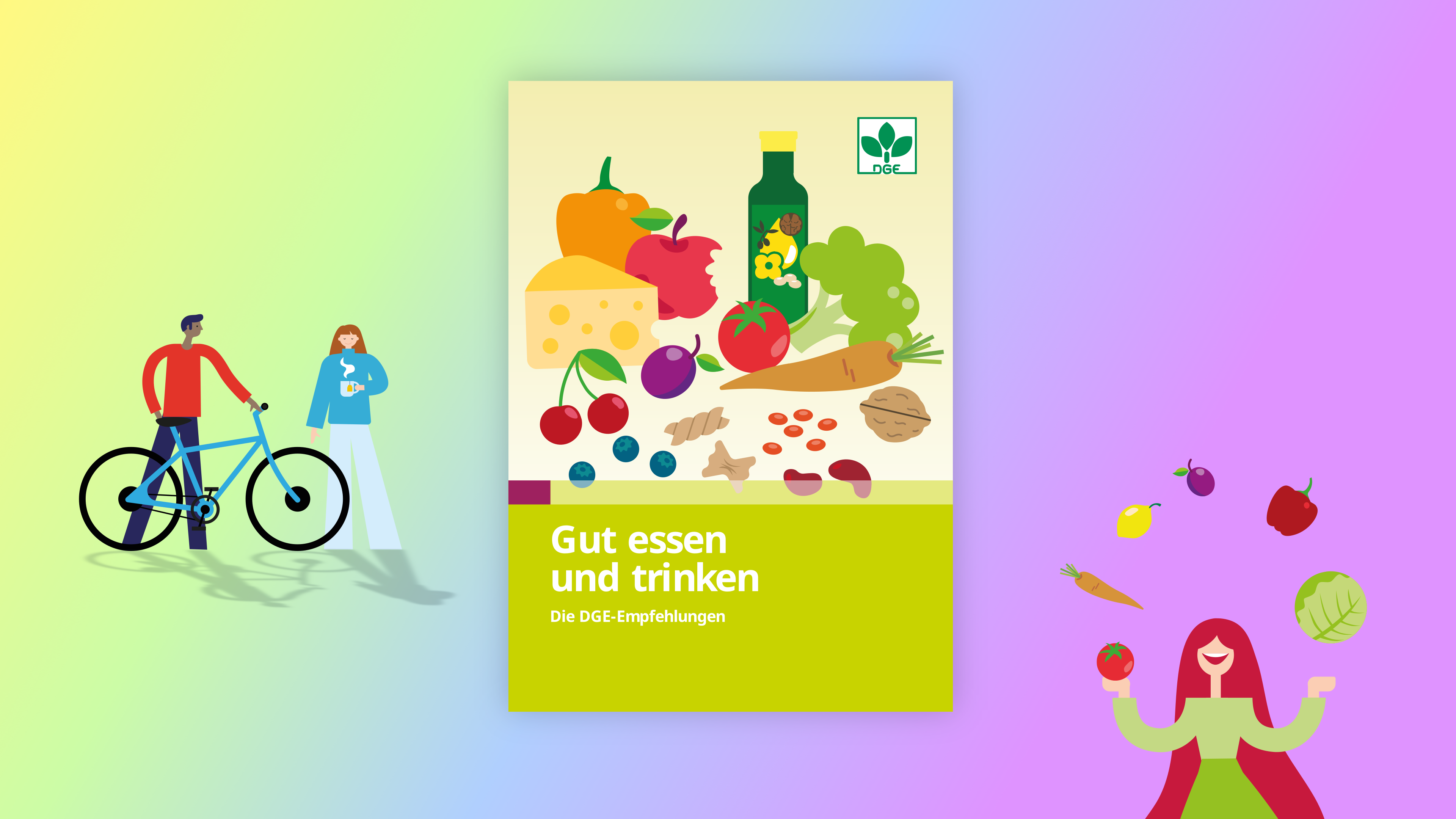Cover der Broschüre „Gut essen und trinken“