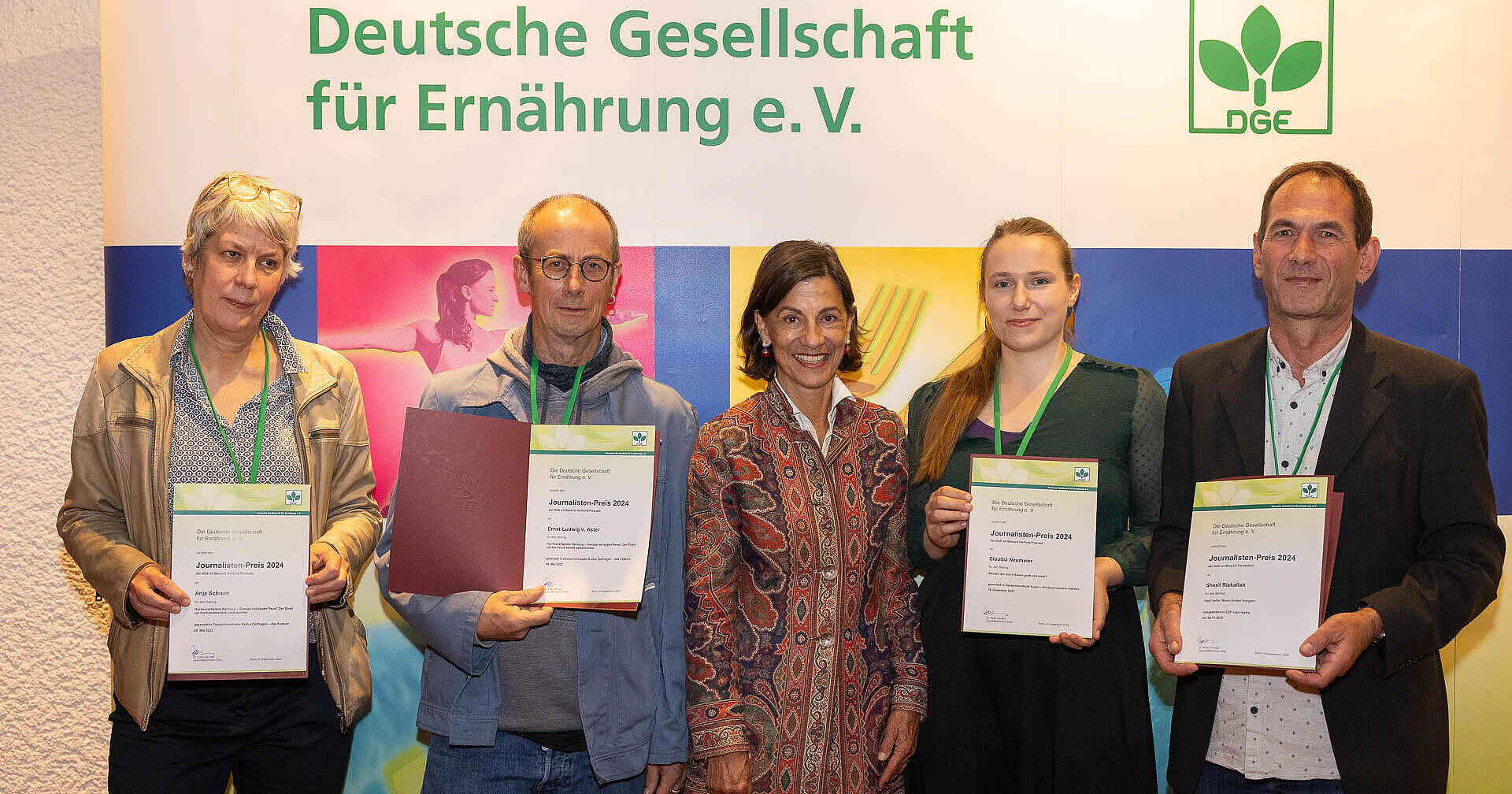 DGE verleiht JournalistenPreis 2024 DGE