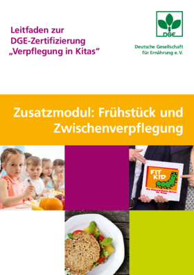 Vorschaubild der PDF-Datei Verpflegung in Kitas – Zusatzmodul: Frühstück und Zwischenverpflegung