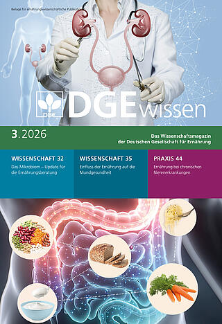 DGE-Cover von DGEwissen 03.2026