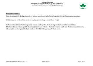 Vorschaubild der PDF-Datei Inhouse-Checkliste Akademien und Tagungshäuser
