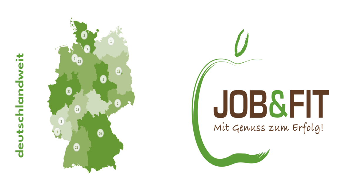 Logoübergabe „JOB&FIT“ DGE