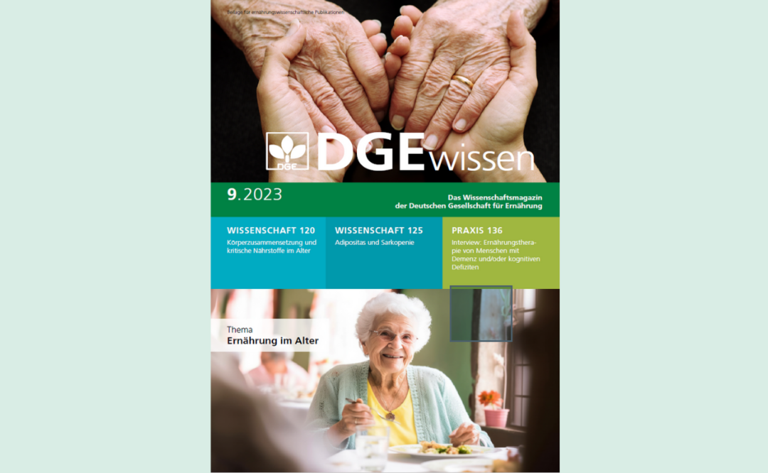 Cover der DGEwissen Ausgabe 9/2023