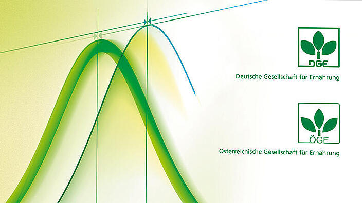 Picture of the folder of the DGE/ÖGE reference values for nutrient intake