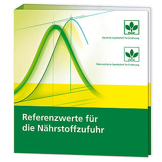 Bild des Ordners der DGE/ÖGE Referenzewerte für die Nährstoffzufuhr