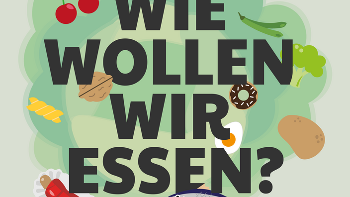 Das Cover des DGE-Podcasts „Wie wollen wir essen?“