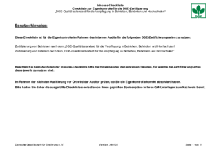 Vorschaubild der PDF-Datei Inhouse-Checkliste Betriebsverpflegung