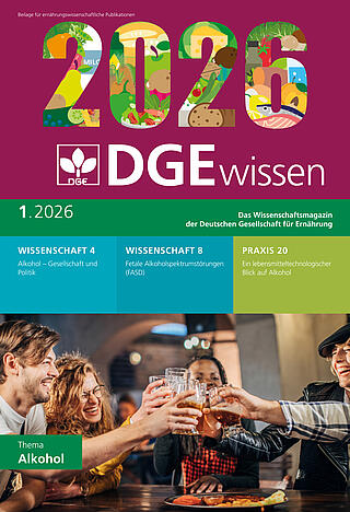 DGE-Cover von DGEwissen 01.2026