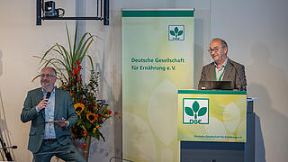 Prof. Dr. Sascha Rohn links und Herr Prof. Dr. Linseisen rechts